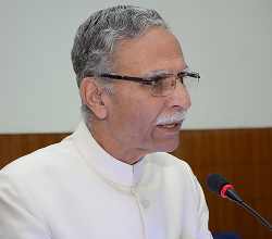 Portrait of Lt. Gen. Zameeruddin Shah